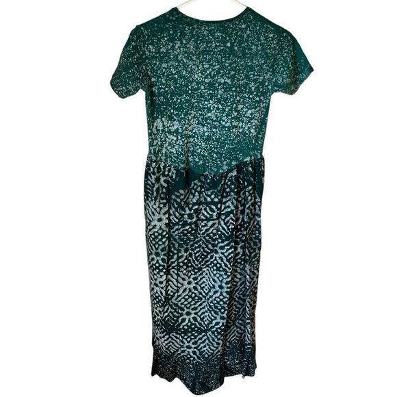 Hugo Boss Batik Reworked Maxi Dress, Size Small. Shades of Green - Picture 2 of 14